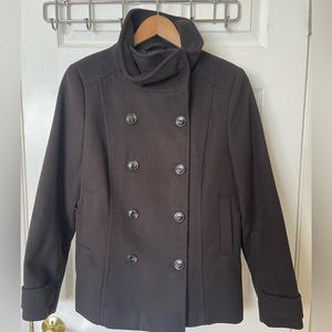 Black H&M Pea Coat